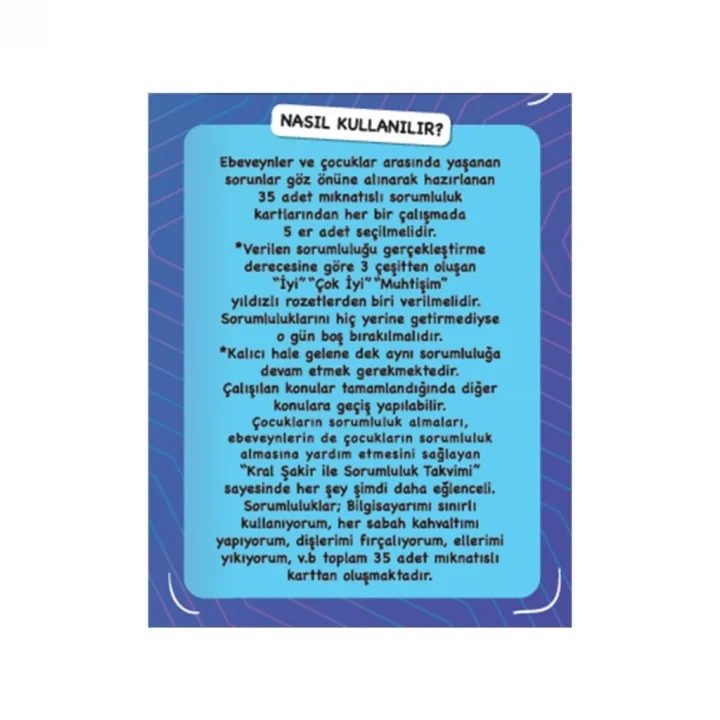 Mey İthalat® CHV-102049 SORUMLULUK TAKVİMİ