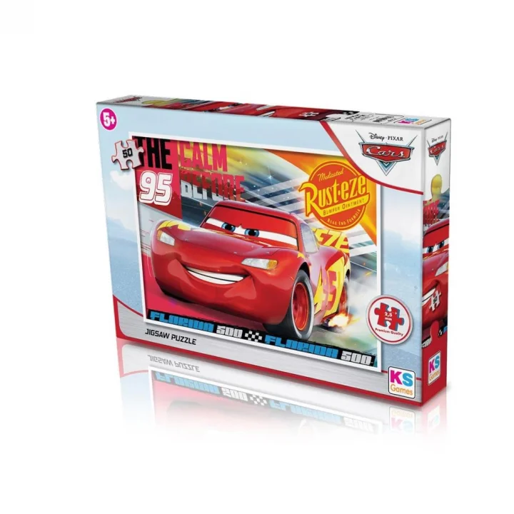 Mey İthalat® CR709 Cars 50 Parça Çocuk Puzzle - Puzzle