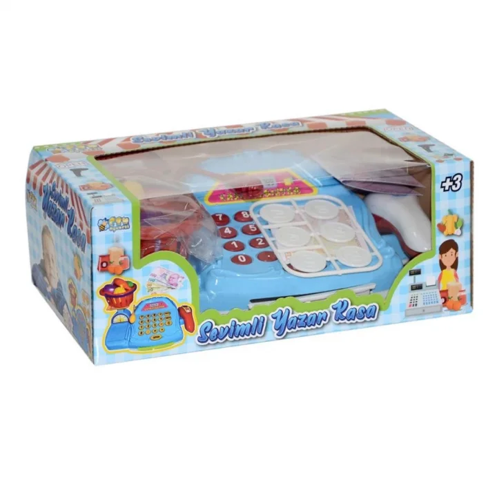 Mey İthalat® HC1003 Sevimli Yazar Kasa -Halit Can Oyuncak