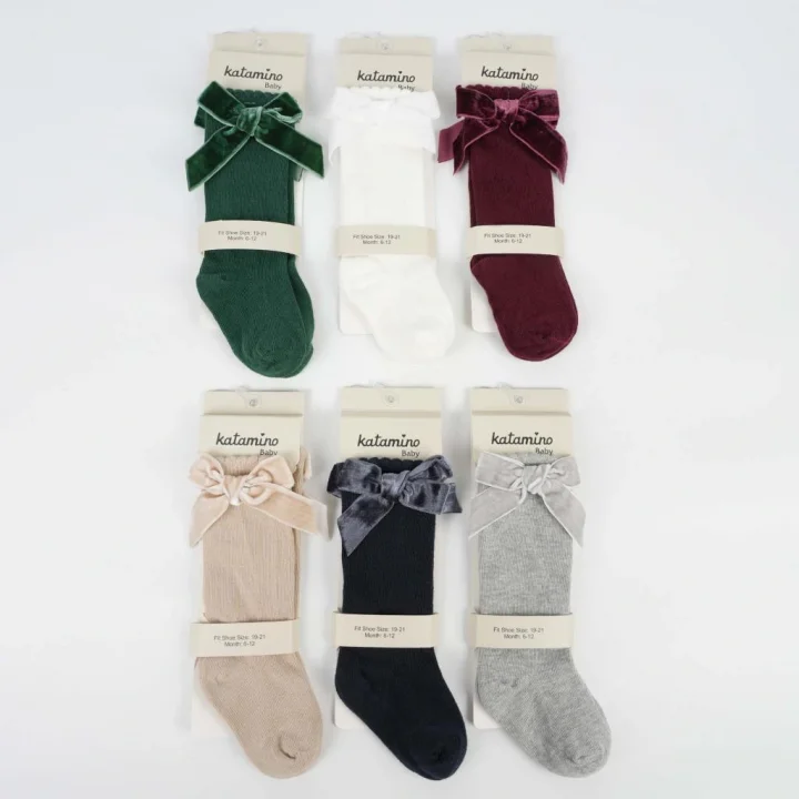 Mey İthalat®  Rozi Aks. Kız Bebek Golf Çorap K12075 (ADET FİYATIDIR)