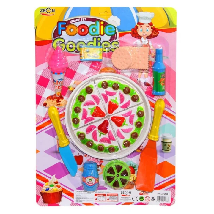 Mey İthalat® ZN-3098 Kartela Pasta Oyun Seti -Nizam