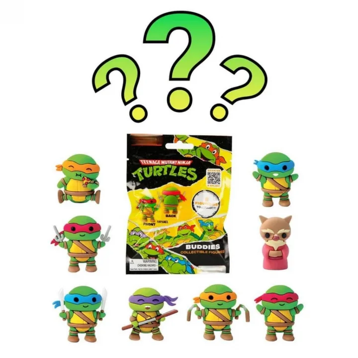 Mey İthalat® TURTLES Sürpriz Figür Paketi