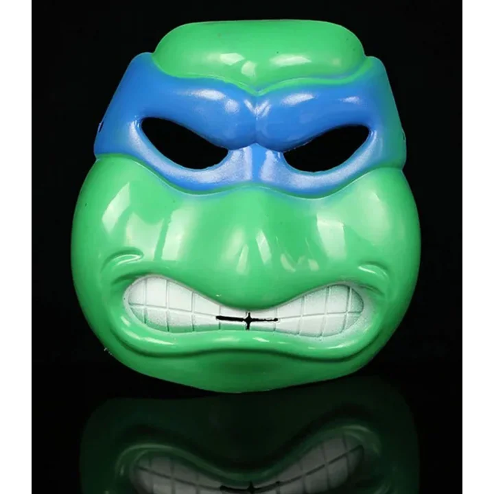 Mey İthalat® Ninja Kaplumbağalar Maskesi Leonardo Maskesi