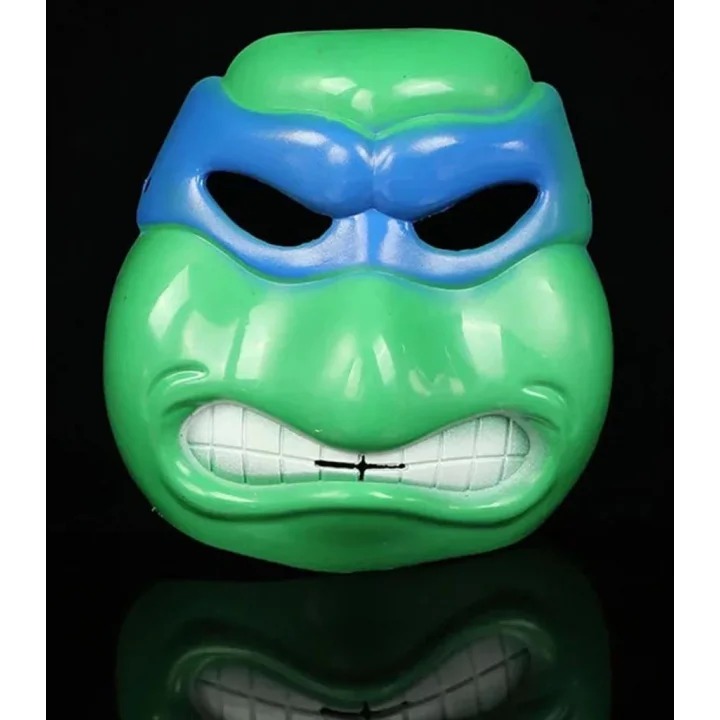 Mey İthalat® Ninja Kaplumbağalar Maskesi Leonardo Maskesi