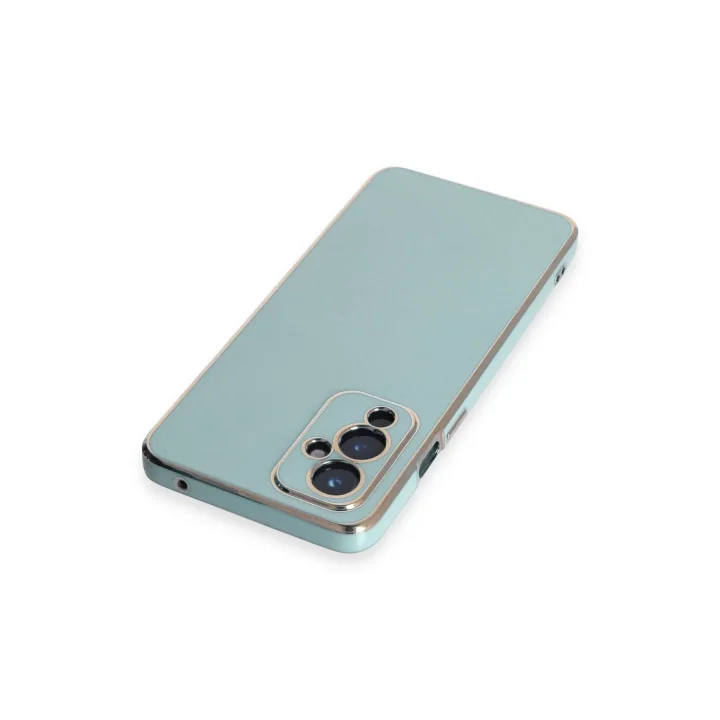 Mey İthalat®  One Plus 9 Kılıf Volet Silikon - Açık Yeşil