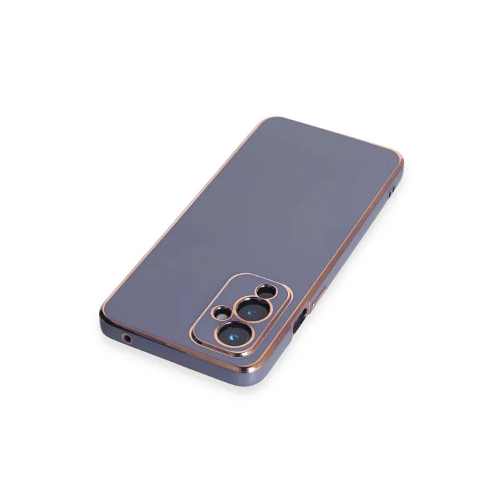 Mey İthalat®  One Plus 9 Kılıf Volet Silikon - Mavi