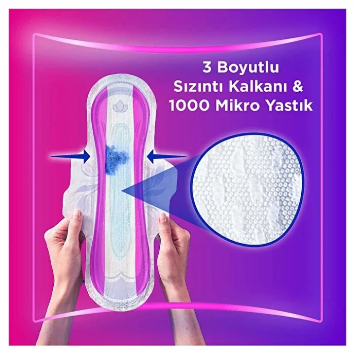 Mey İthalat®   Ultra Platinum Gece Ped 24Lü