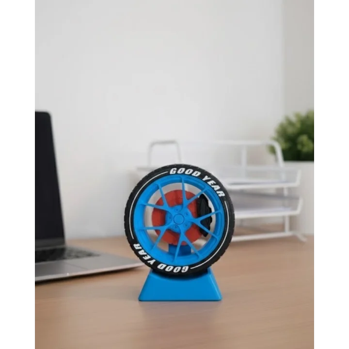 Mey İthalat® Otomobil Jant Görünümlü Masa Üstü Ofis Süsü