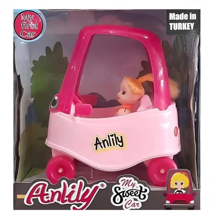 Mey İthalat® Anlily Kutuda Tombul Araba Bebekli 2407