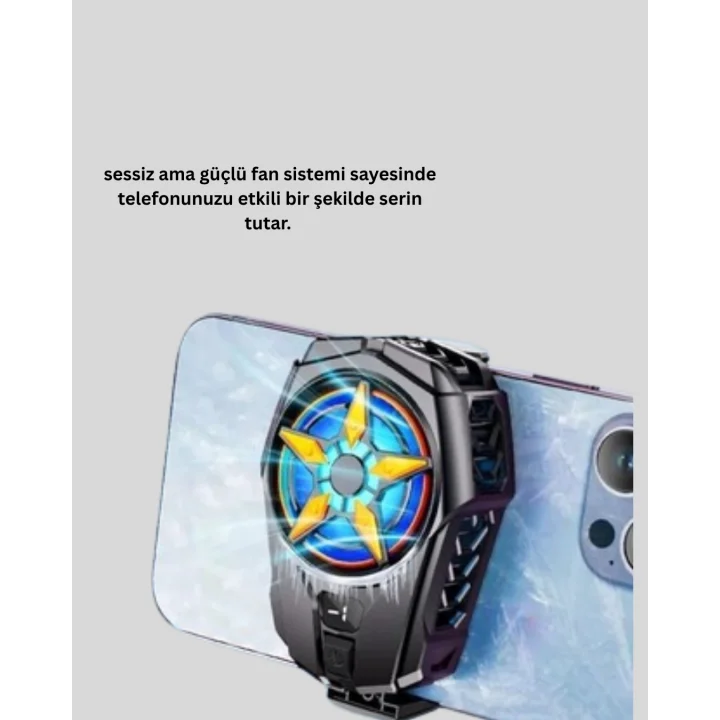 Mey İthalat® Oyun Performansı İçin Profesyonel Telefon Soğutucu