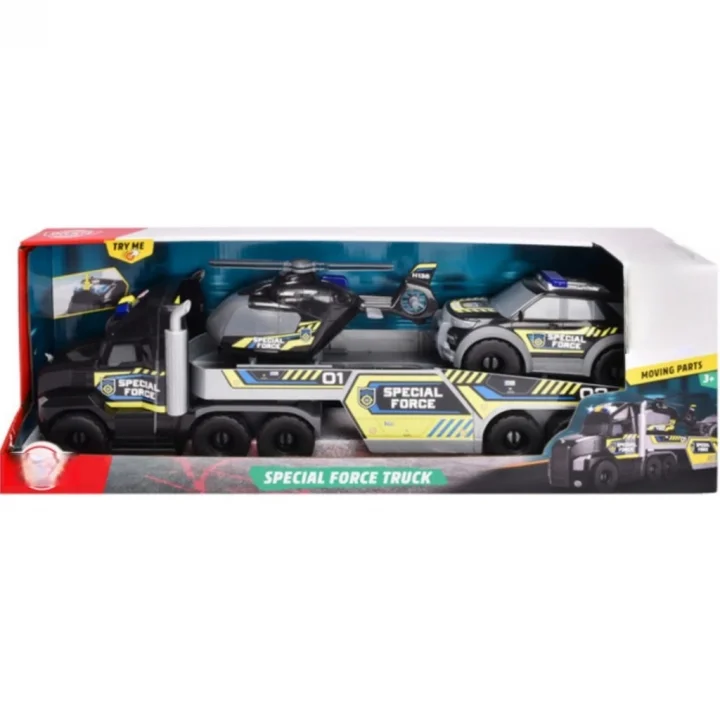 Mey İthalat® Özel Kuvvetler Tırı Helikopter ve Araç Seti 70 cm