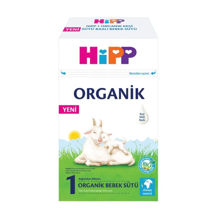 Mey İthalat®   1 Organik Keçisütü Bazlı Bebek Sütü 400 Gr