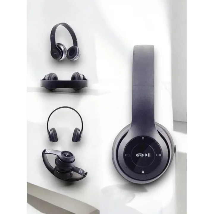 Mey İthalat® P47 Kulak Üstü Bluetooth Kulaklık