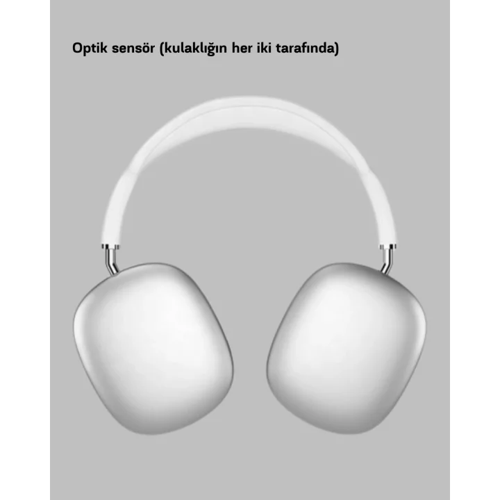 Mey İthalat® P9 Pro Plus Bluetooth Kulak Üstü Kulaklık –Gürültü Engelleme ve 5 Saat Dinleme Süresi