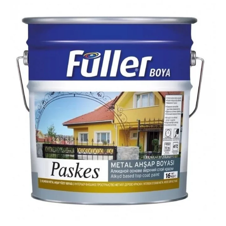 Mey İthalat® Paskes Sentetik Metal Boya 2,5 Kg Beyaz