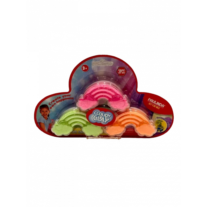 Mey İthalat® Paulinda Slime Super Cloudy Clay 3 Parça S00095812