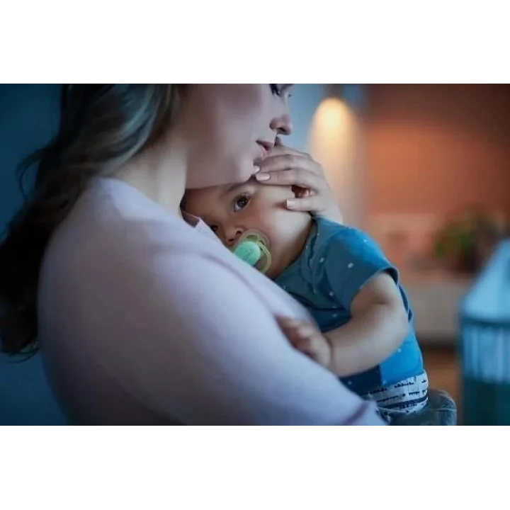 Mey İthalat®   Ultra Air Gece Emzik 0-6 Ay Kız