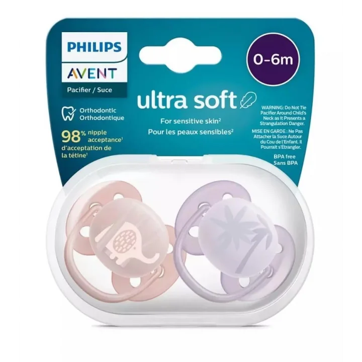 Mey İthalat®   Ultra Yumuşak Emzik 0-6 Ay Kız