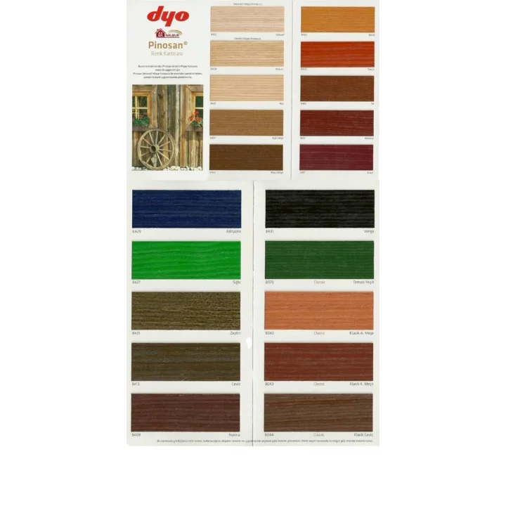 Mey İthalat® Pinosan Ahşap Verniği 0,75 Litre 8405 Balsa