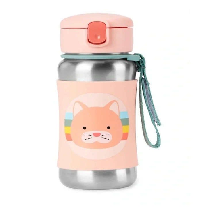 Mey İthalat®   Zoo Pipetli Paslanmaz Çelik Suluk 350 ml Kedi