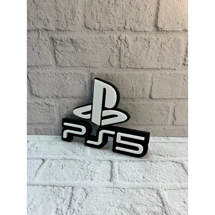 Mey İthalat® PlayStation 5 Logo Duvar Dekoru Minimal Tasarım 16×12 cm