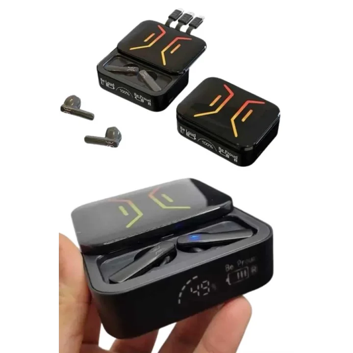 Mey İthalat® Powerbank Bluetooth Kulaklık  Kulaklığı Yüksek Ses Kaliteli