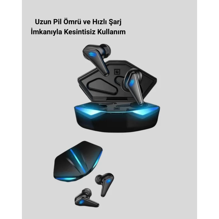 Mey İthalat® Profesyonel Bluetooth 5.0 Kulaklık – Dokunmatik Kontrol, 3D Surround Ses