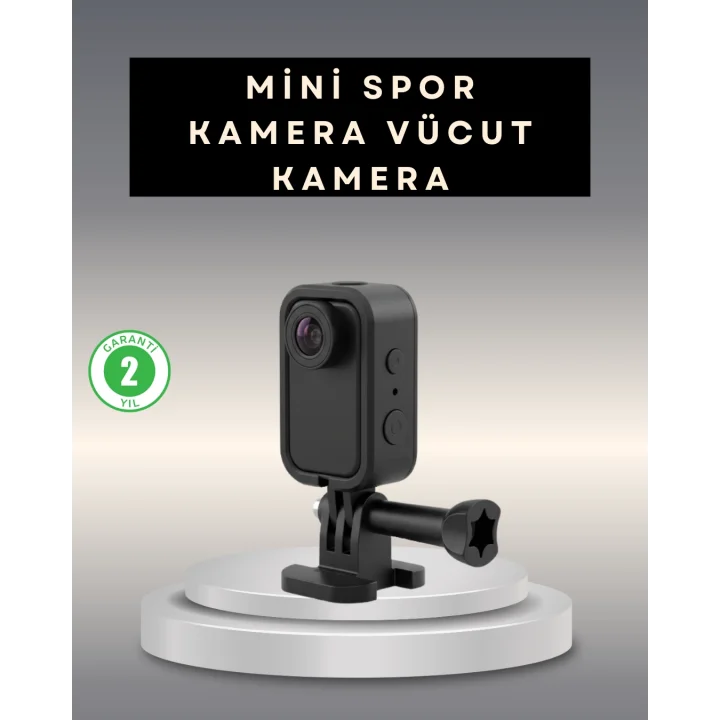 Mey İthalat® Profesyonel Günlük Video ve Vlog Çekimleri İçin Kompakt Taşınabilir Kamera