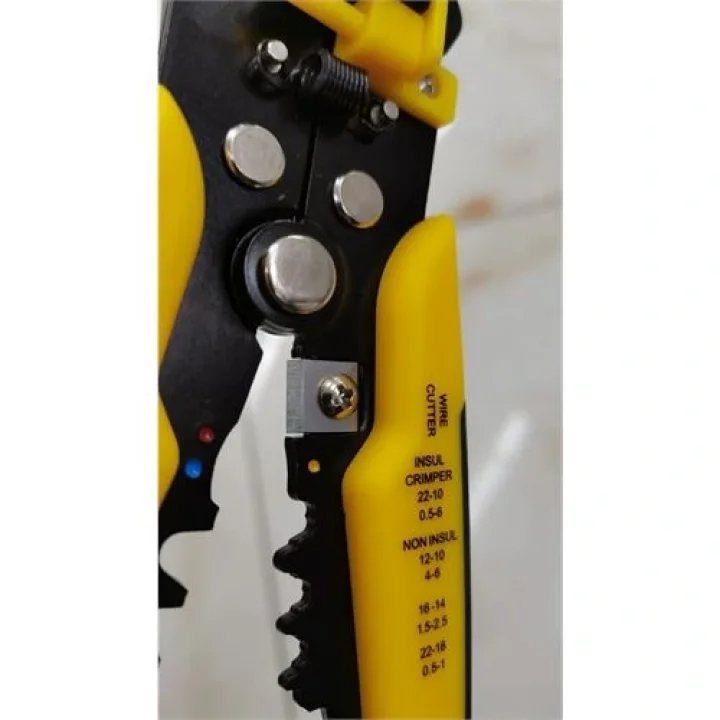 Mey İthalat® Profesyonel  Kablo Soyma Sıyırma Pensesi  722485