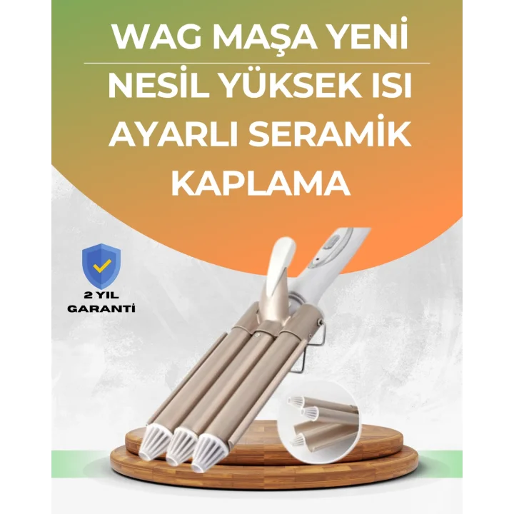 Mey İthalat® Profesyonel Kullanıma Uygun Bukle Maşası