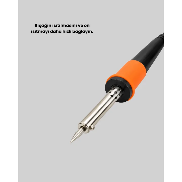 Mey İthalat® Profesyonel Kullanıma Uygun Yüksek Sıcaklık Dayanımlı Havya