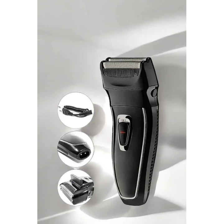 Mey İthalat® Profesyonel Paslanmaz Çelik Bıçaklı Saç ve Sakal İçin Çok Yönlü Kullanım