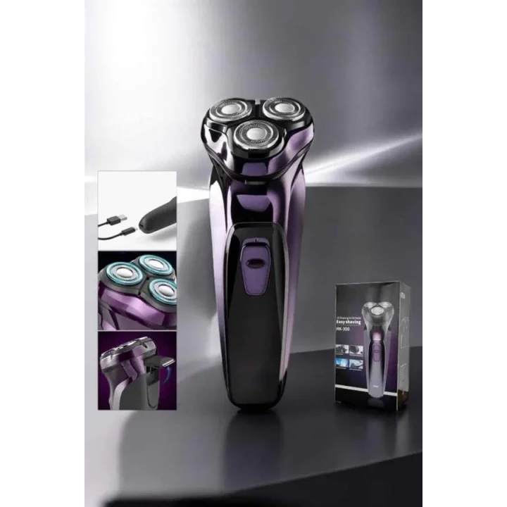 Mey İthalat® Profesyonel Şarjlı Saç ve Sakal Tıraş Makinesi Hassas Kesim