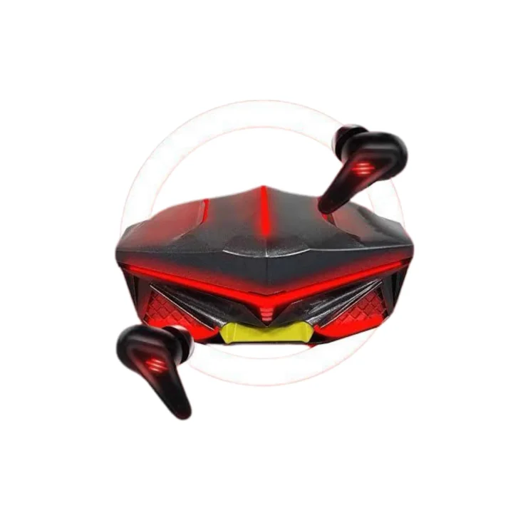 Mey İthalat® Profesyonel TWS Işıklı Kablosuz Bluetooth Kulaklık Oyuncu Kulaklığı