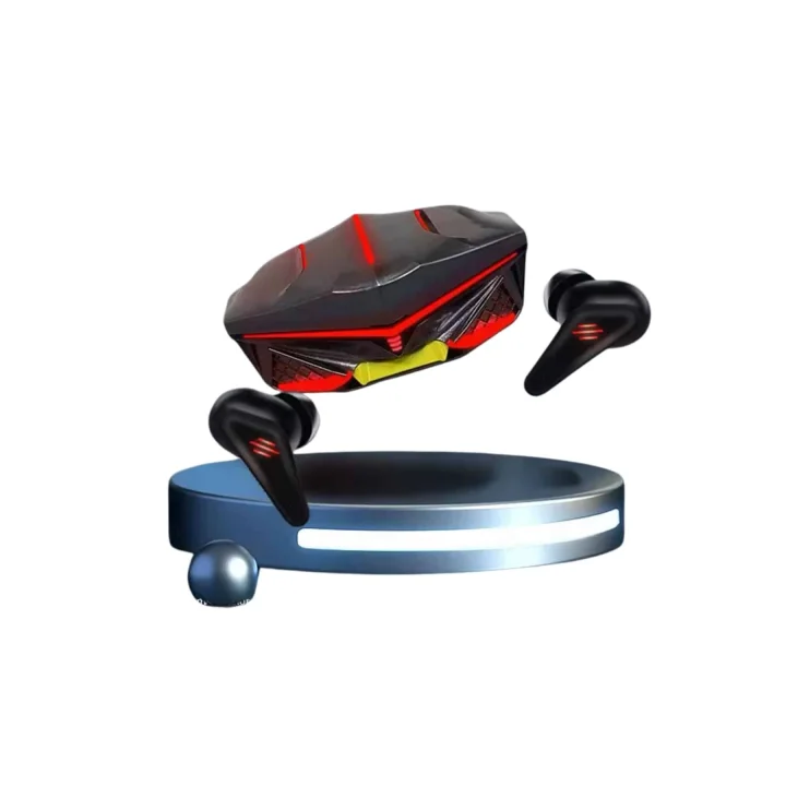 Mey İthalat® Profesyonel TWS Işıklı Kablosuz Bluetooth Kulaklık Oyuncu Kulaklığı