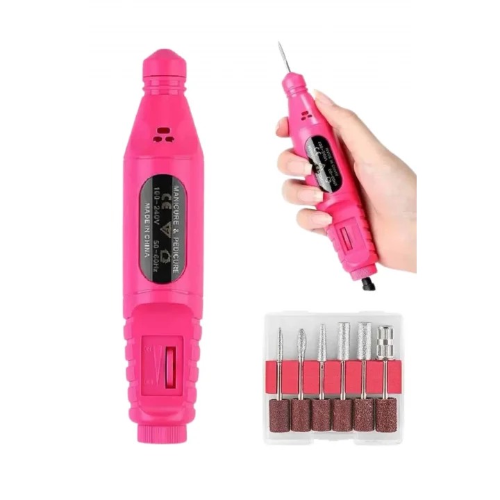 Mey İthalat® Protez Tırnak Ayak Nasır Ve Tırnak Mantar Makinesi Elektrikli 12v Tırnak Törpü Seti