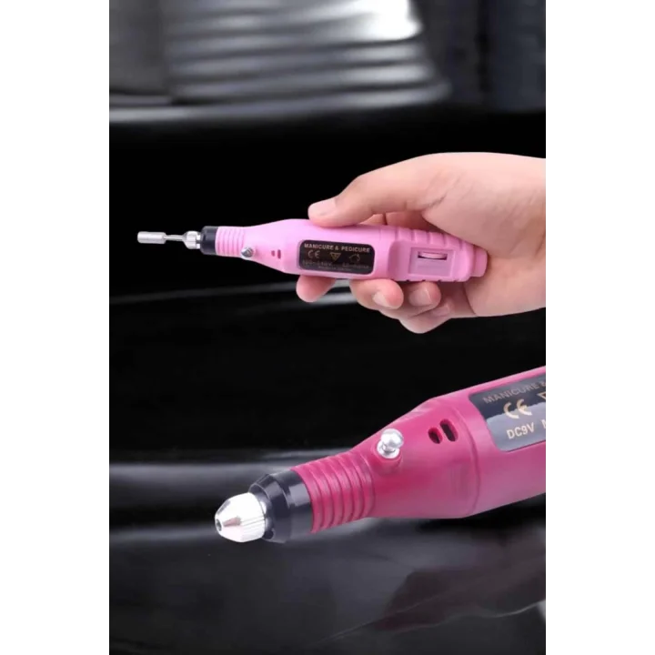 Mey İthalat® Protez Tırnak Manikür ve Pedikür Seti Elektrikli