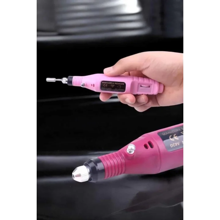 Mey İthalat® Protez Tırnak Manikür ve Pedikür Seti Elektrikli