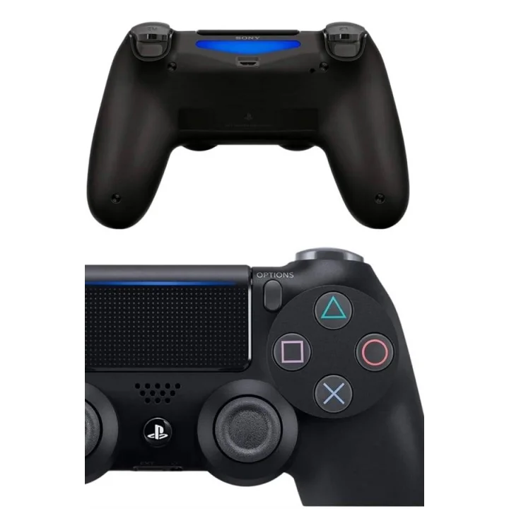 Mey İthalat® PS4 Joystick Oyun Kolu Titreşimli Uzun Pil Ömrü USB Şarj Kablolu