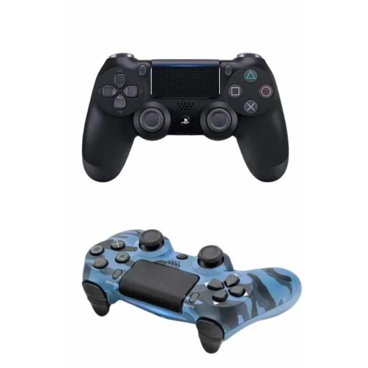 Mey İthalat® PS4 Joystick Oyun Kolu Titreşimli Uzun Pil Ömrü USB Şarj Kablolu