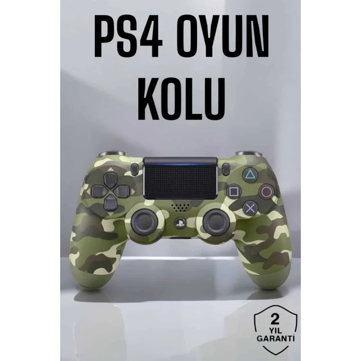 Mey İthalat® PS4 Oyun Kolu Kamuflaj Desenli Joystick
