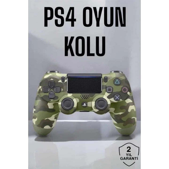 Mey İthalat® PS4 Oyun Kolu Kamuflaj Desenli Joystick