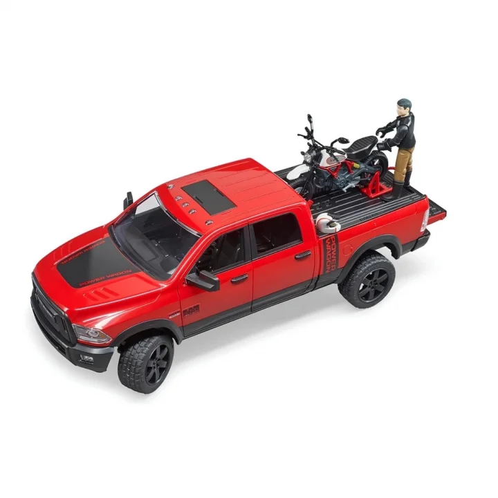 Mey İthalat® Ram 2500 Pickup, Ducati Motorsiklet Ve Sürücüsü BR02502