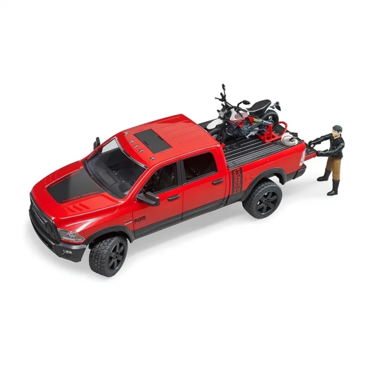 Mey İthalat® Ram 2500 Pickup, Ducati Motorsiklet Ve Sürücüsü BR02502