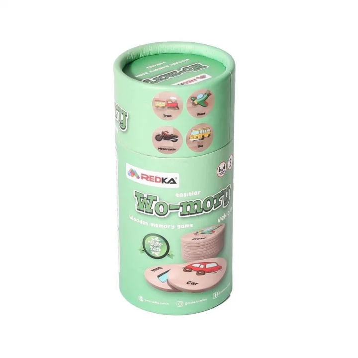 Mey İthalat® RD5644  Wo-mory Ahşap Hafıza Oyunu