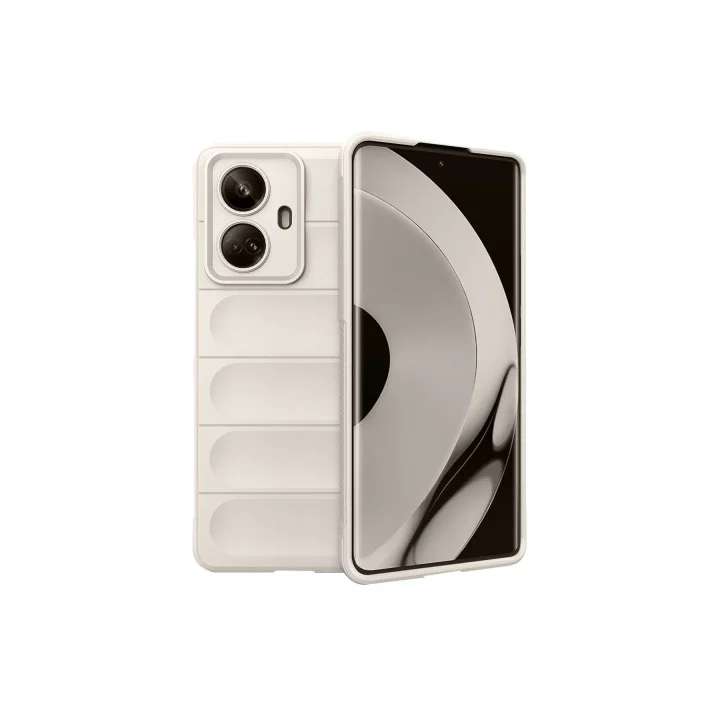 Mey İthalat®  Realme 10 Pro 5G Kılıf Optimum Silikon - Krem