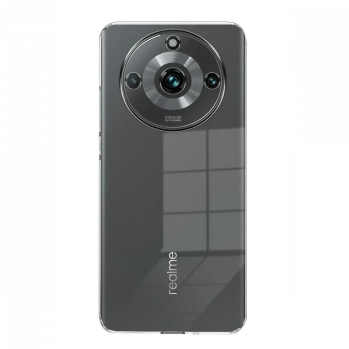 Mey İthalat®  Realme 11 Pro Kılıf Lüx Şeffaf Silikon