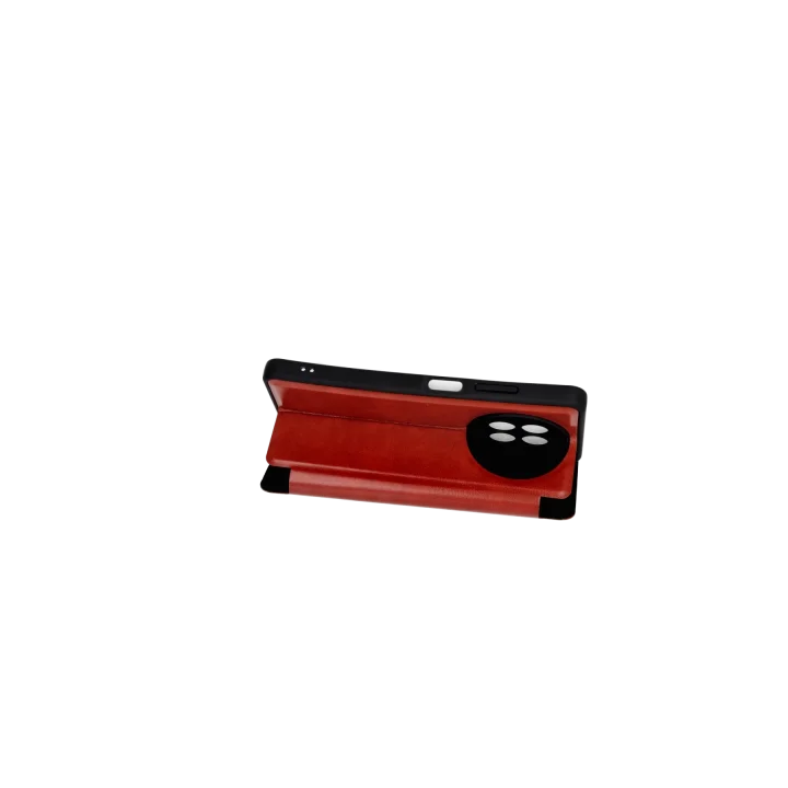 Mey İthalat®  Realme 12 5G Kılıf Flip Cover - Kırmızı