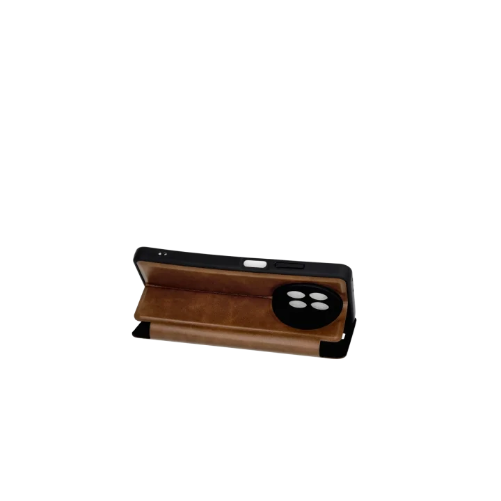 Mey İthalat®  Realme 12 5G Kılıf Flip Cover - Taba
