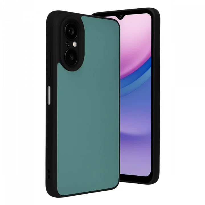 Mey İthalat®  Realme 12 Lite Kılıf Aras Deri Kapak - Açık Yeşil